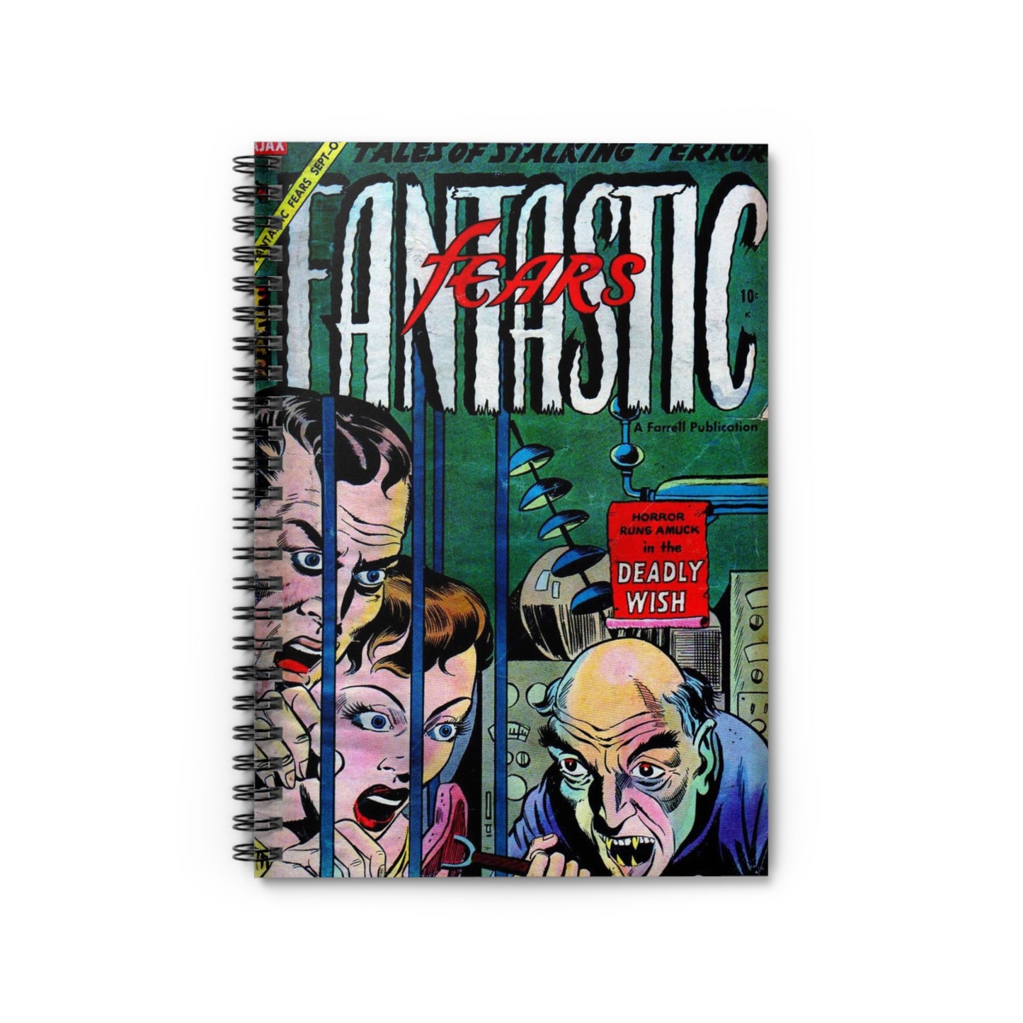 Copy of Fantastic Fears September - October Comic Cover Notebook