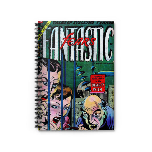 Fantastic Fears September - October Comic Cover Notebook
