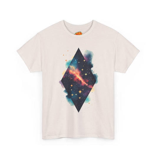 Diamond Galaxy Nebula Art Graphic Tee Shirt *Multiple Colors*