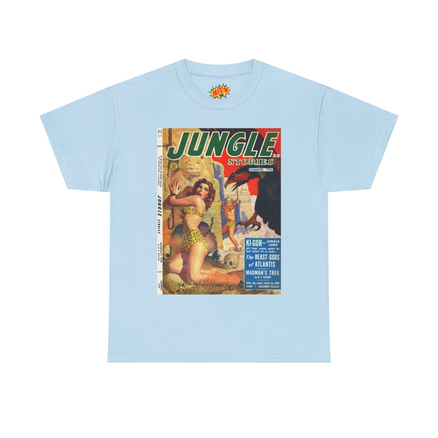 Jungle Stories Summer 1950 Comic Tee Shirt *Multiple Colors*