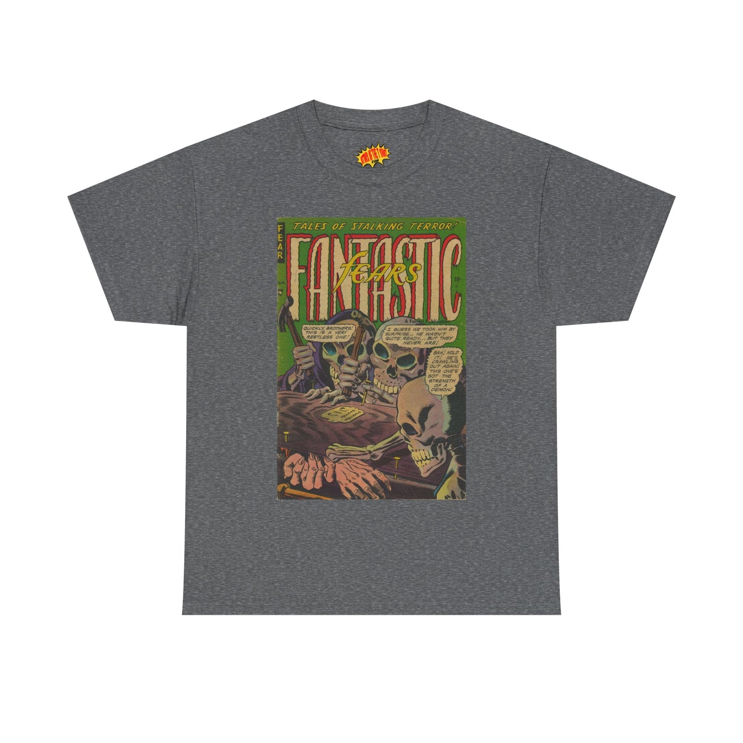 Fantastic Fears January Comic Tee Shirt *Multiple Colors*