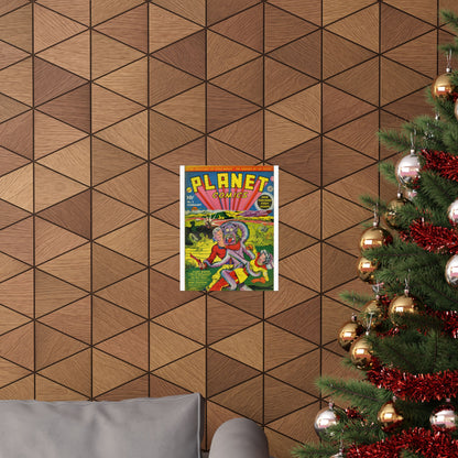 Planet Comics #2 Matte Vertical Posters