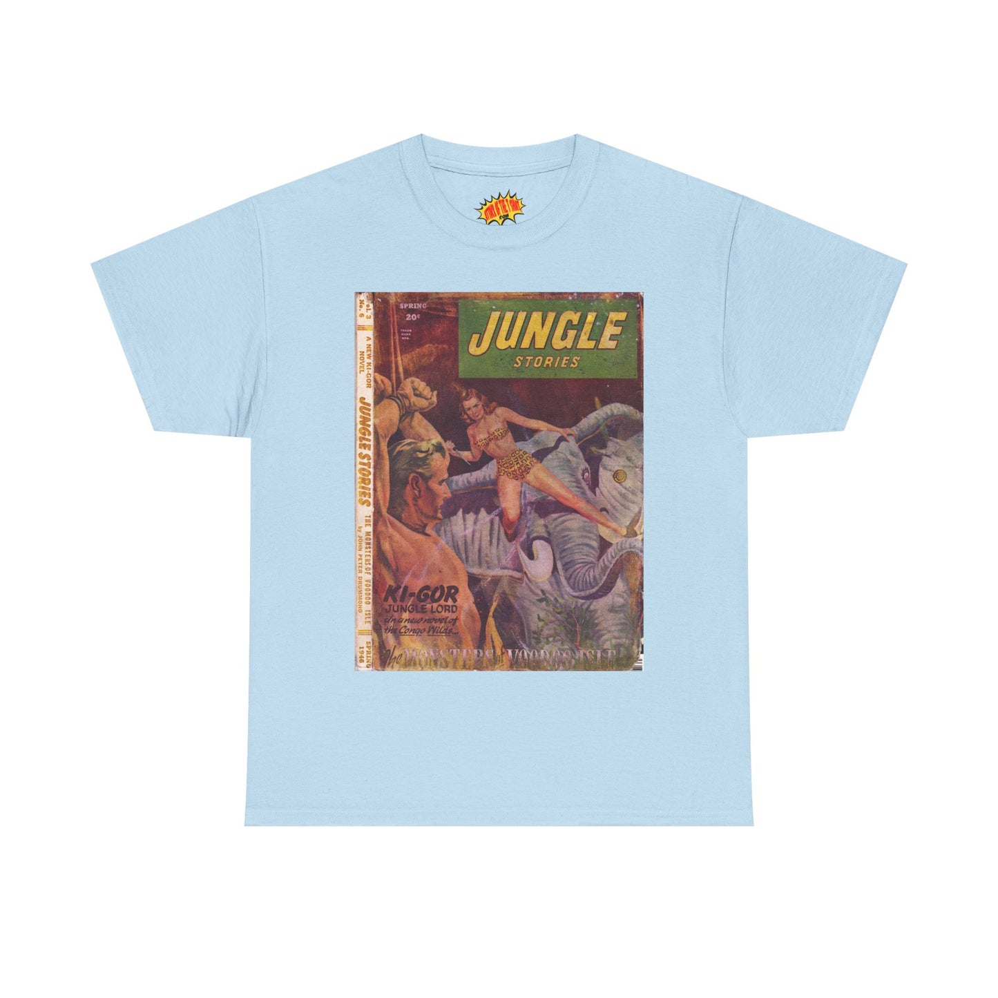 Jungle Stories Vol 3 No. 6 Comic Tee Shirt *Multiple Colors*