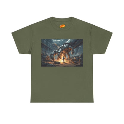 Anime Mech Factory w/Welder & Robot Hand T-Shirt