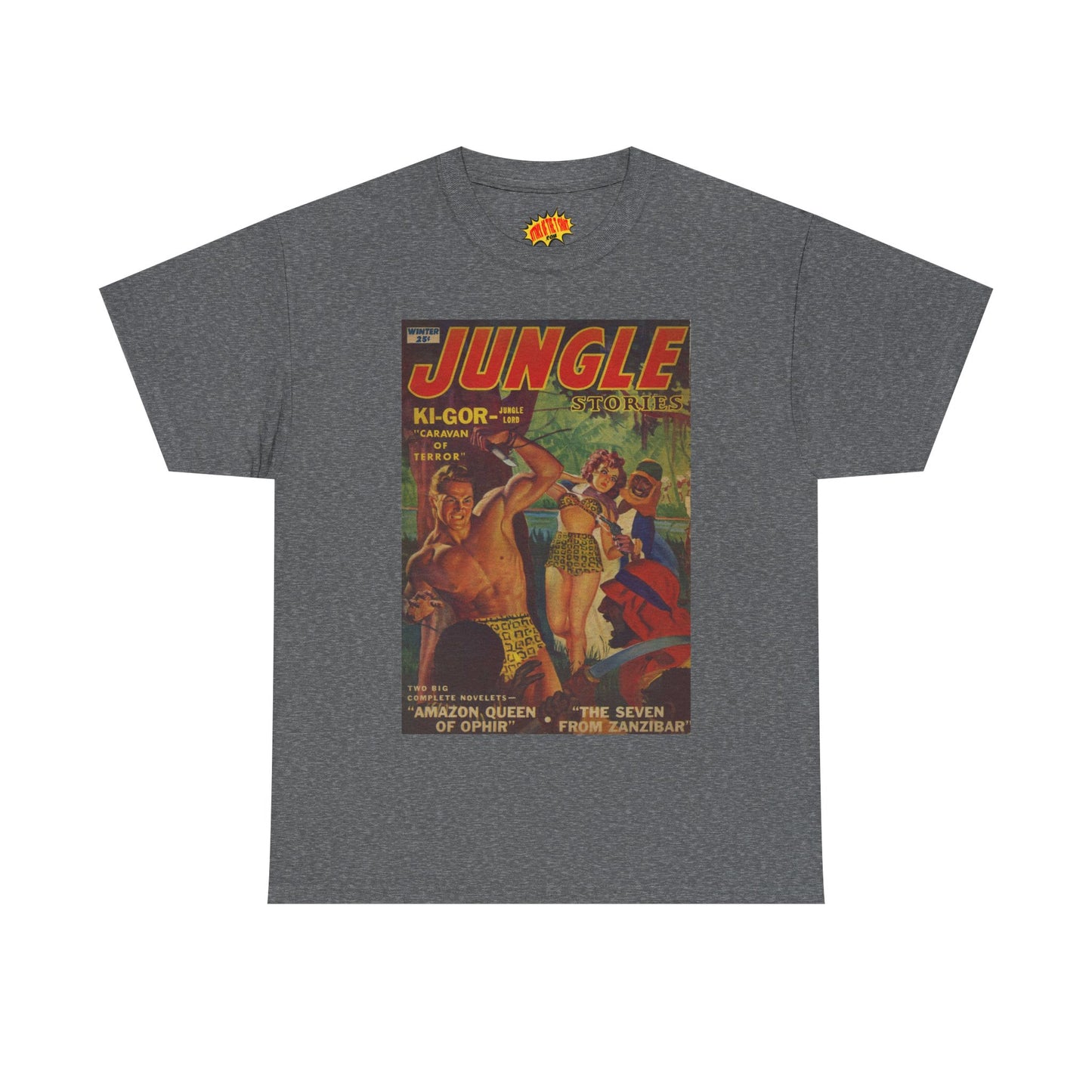 Jungle Stories Winter Comic Tee Shirt *Multiple Colors*