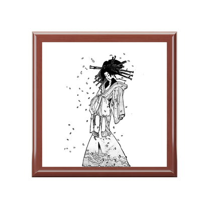 Spirit of the Komachi Cherry Tree Jewelry Box