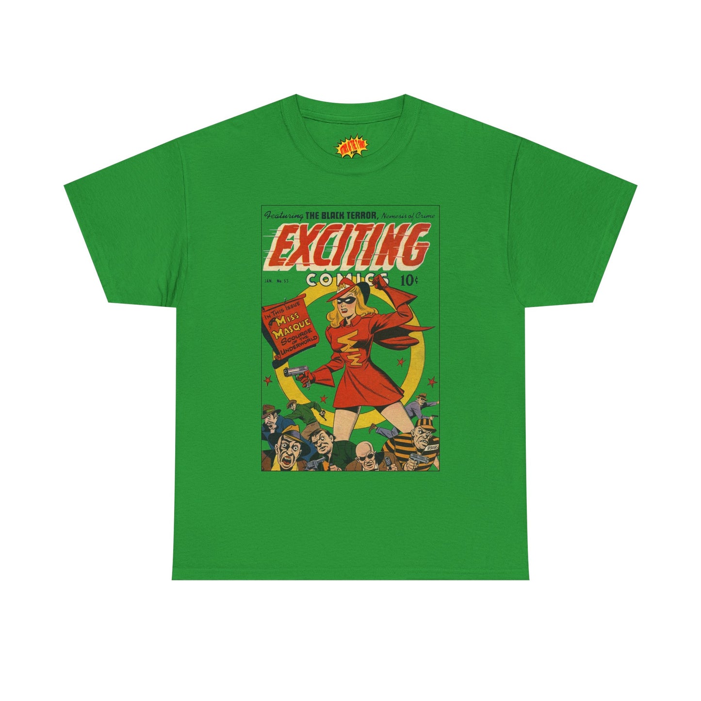 Exciting Comics #53 - Heavy Cotton Tee *Many Sizes and Colors Available*