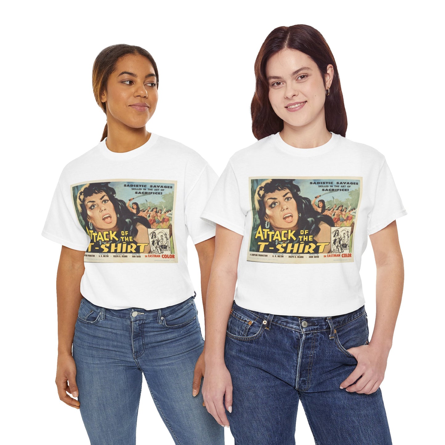 Attack of the T-Shirt Movie Poster T-Shirt