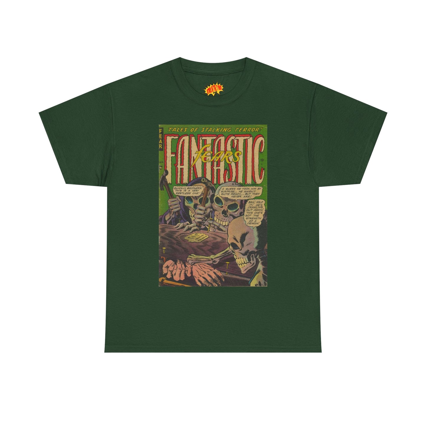 Fantastic Fears January Comic Tee Shirt *Multiple Colors*