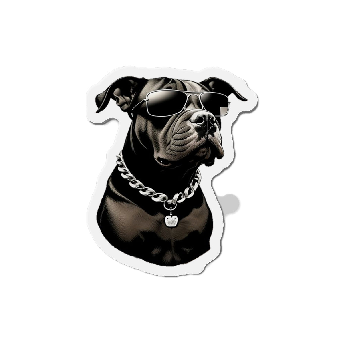 Dog with Sunglasses Magnet