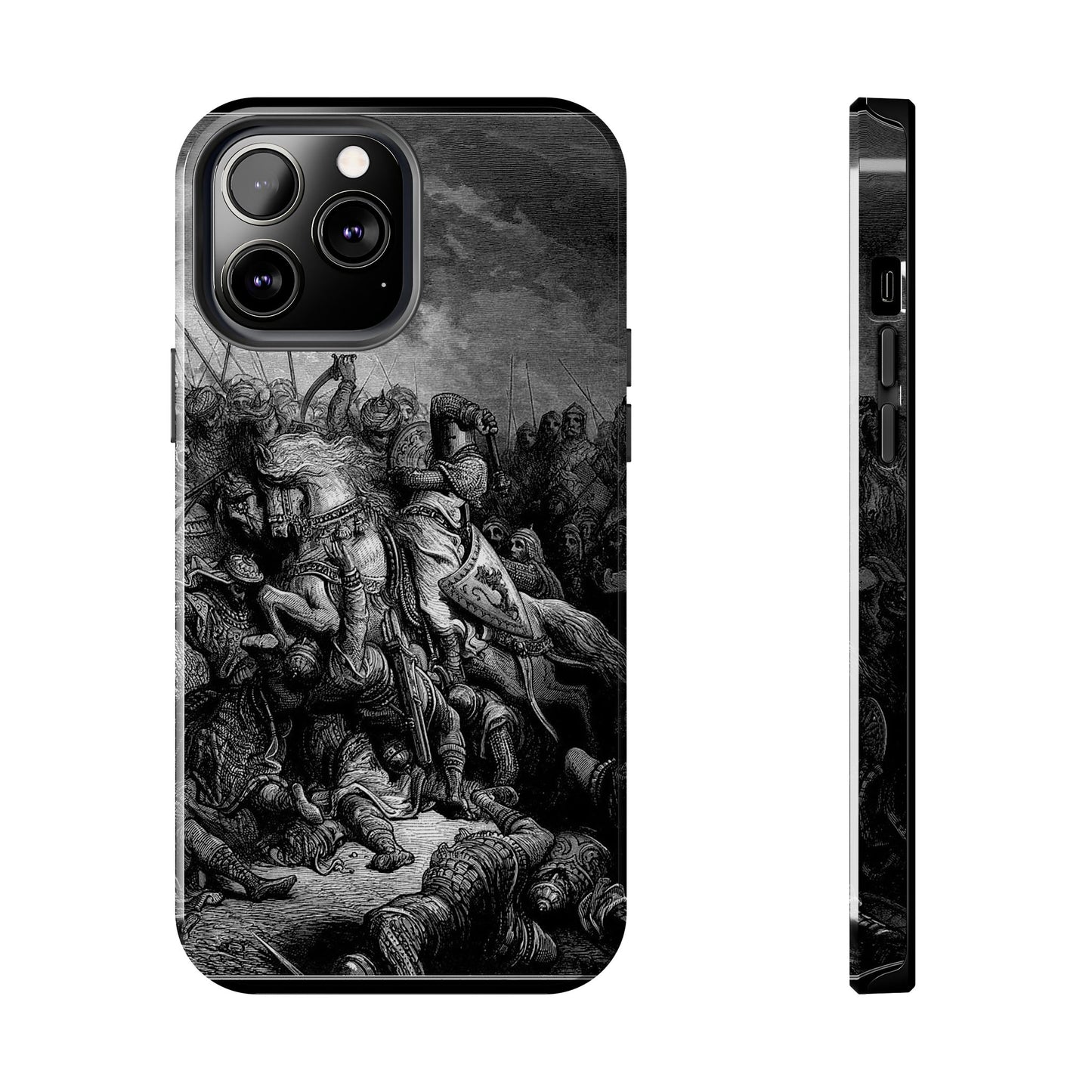 Richard and Saladin by Gustave Dore iPhone Case *Many Sizes Available*
