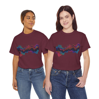 Nebula Space Art Graphic Tee Shirt