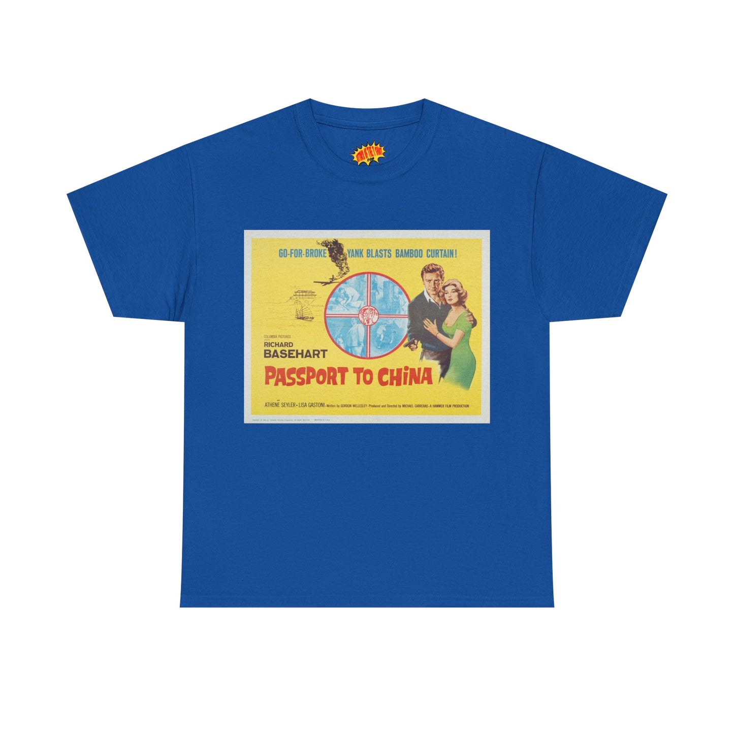 Passport to China Movie Poster T-Shirt *Multiple Colors*