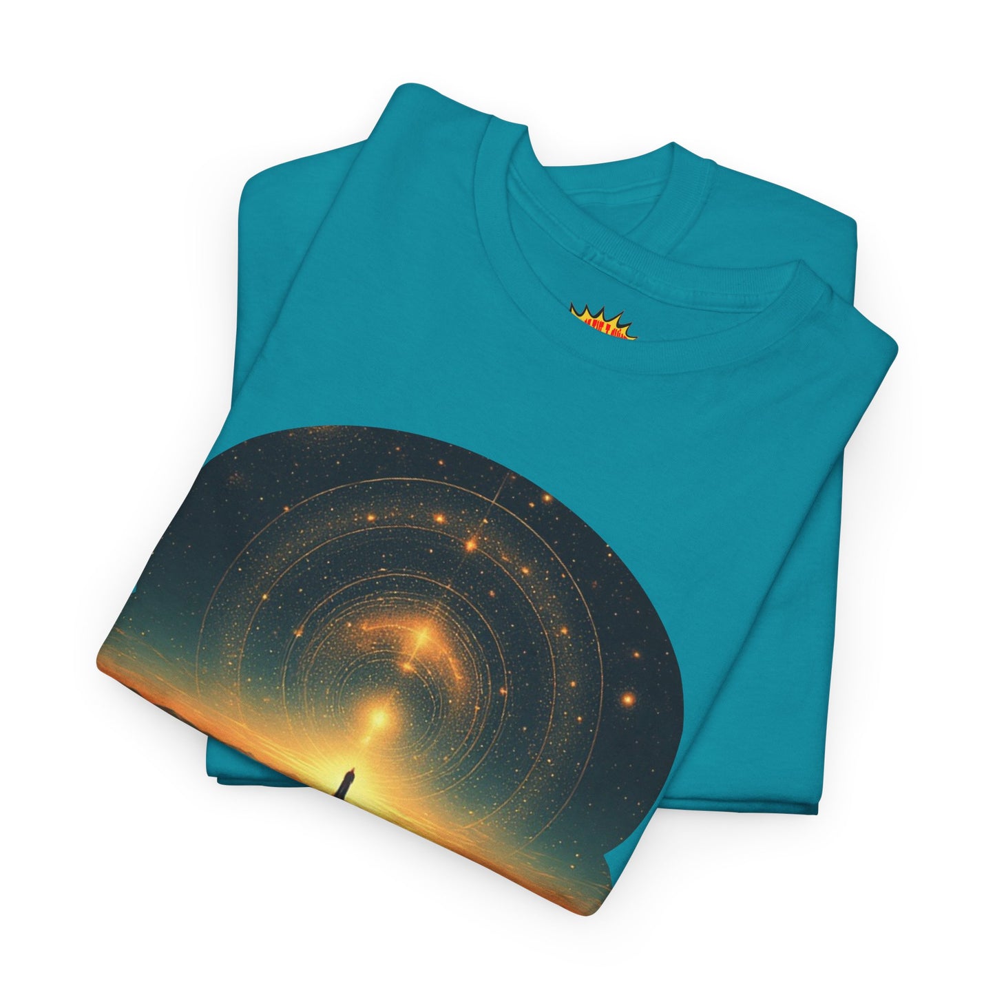 Cosmic Path Space Graphic Art Tee Shirt *Multiple Colors*