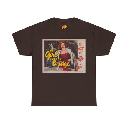 The Girl on the Bridge Movie Poster T-Shirt