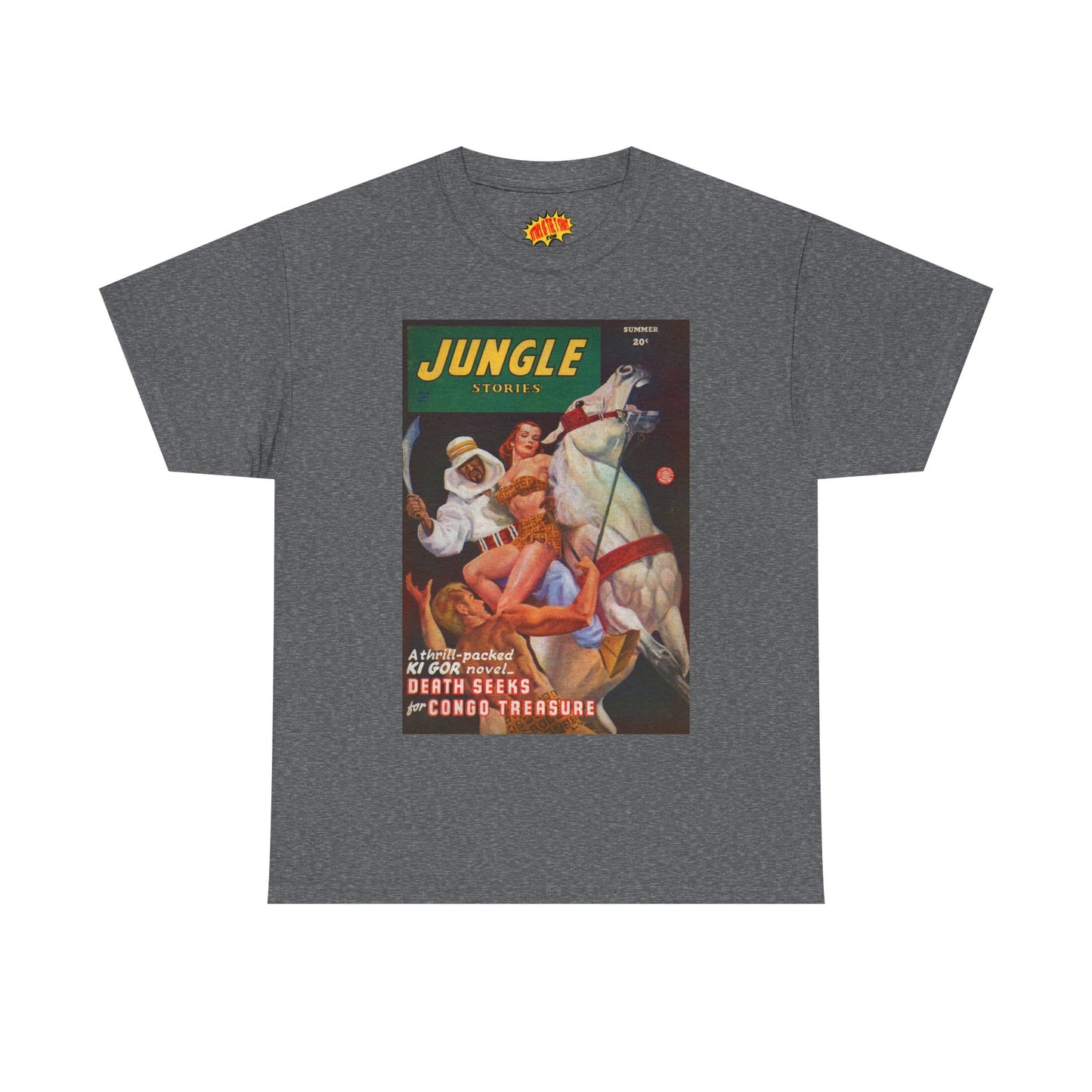 Jungle Stories Summer Comic Tee Shirt *Multiple Colors*
