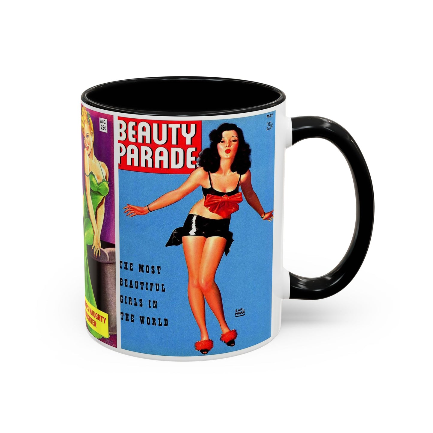 Beauty Parade Pin-Up Coffee Mug - 11oz, Multiple Colors Available