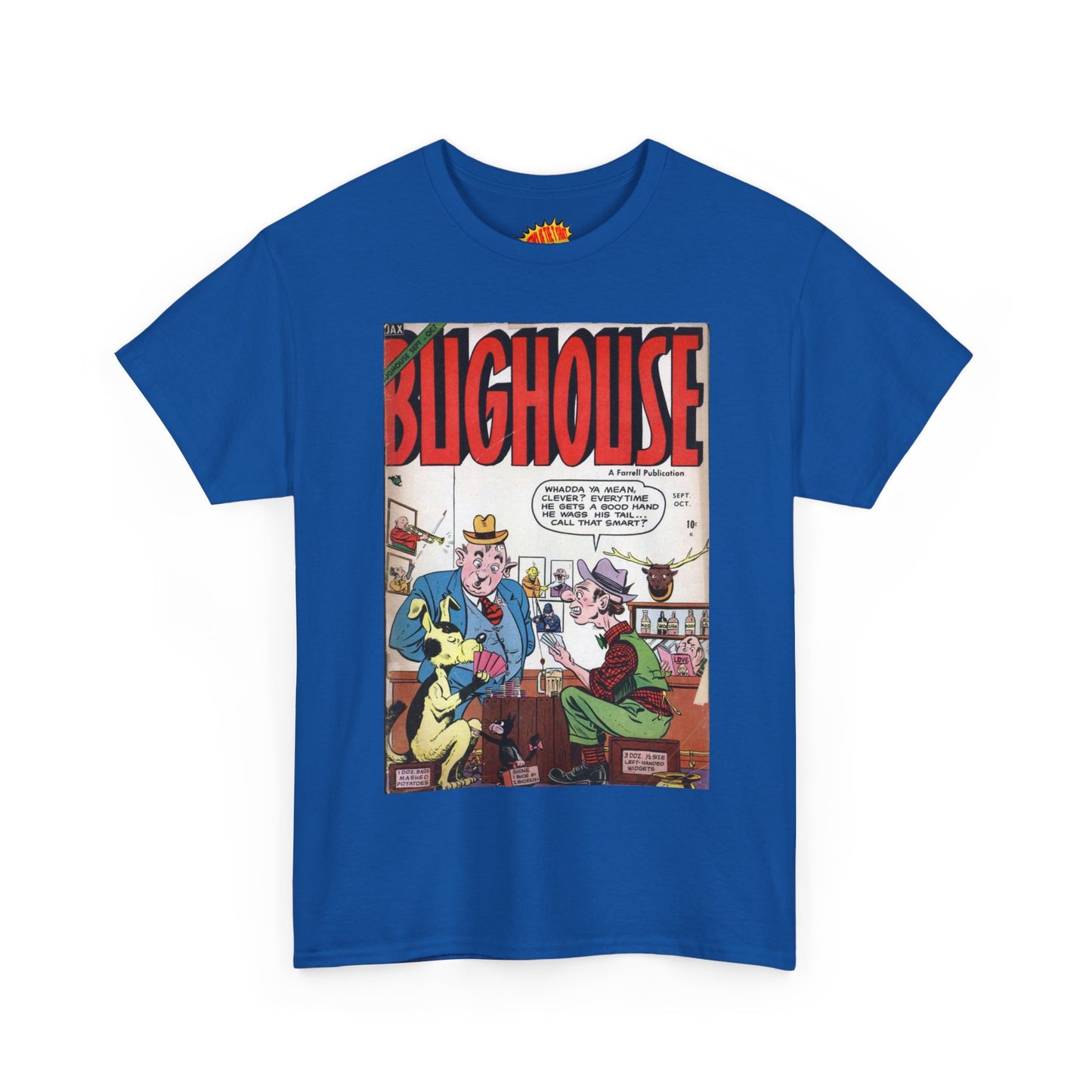 Bughouse September - October Comic Tee Shirt *Multiple Colors*