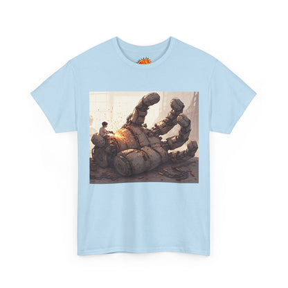 Anime Welder w/Giant Robot Hand T-Shirt
