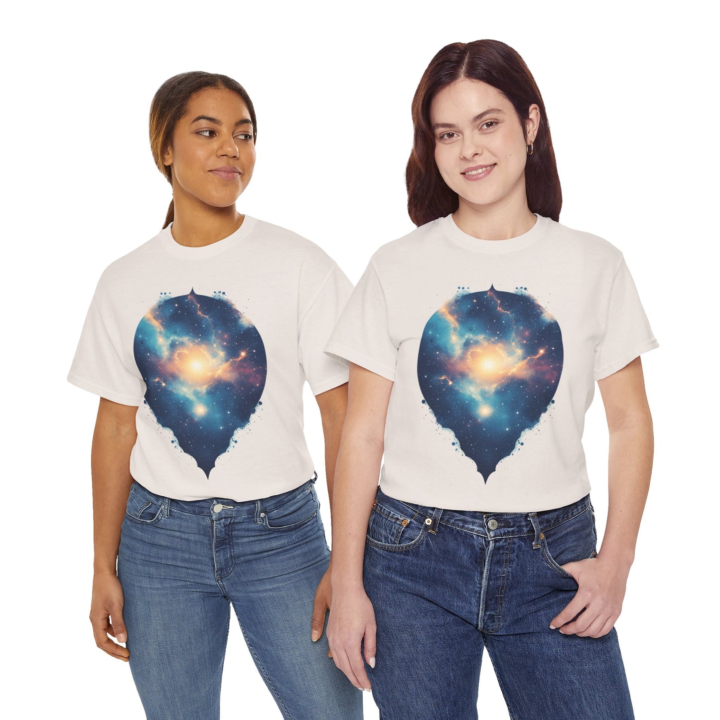 Nebula Graphic Space Art Tee Shirt *Multiple Colors*