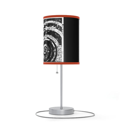 Destruction by Hokusai Japanese Woodcut Lamp