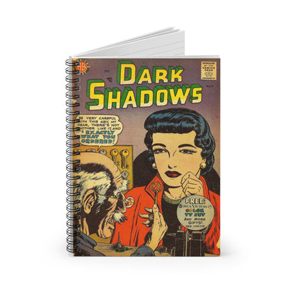 Dark Shadows May Comic Spiral Notebook