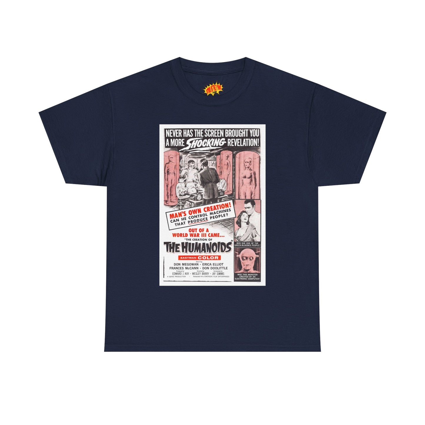 The Creation of the Humanoids Movie Poster T-Shirt *Multiple Colors*