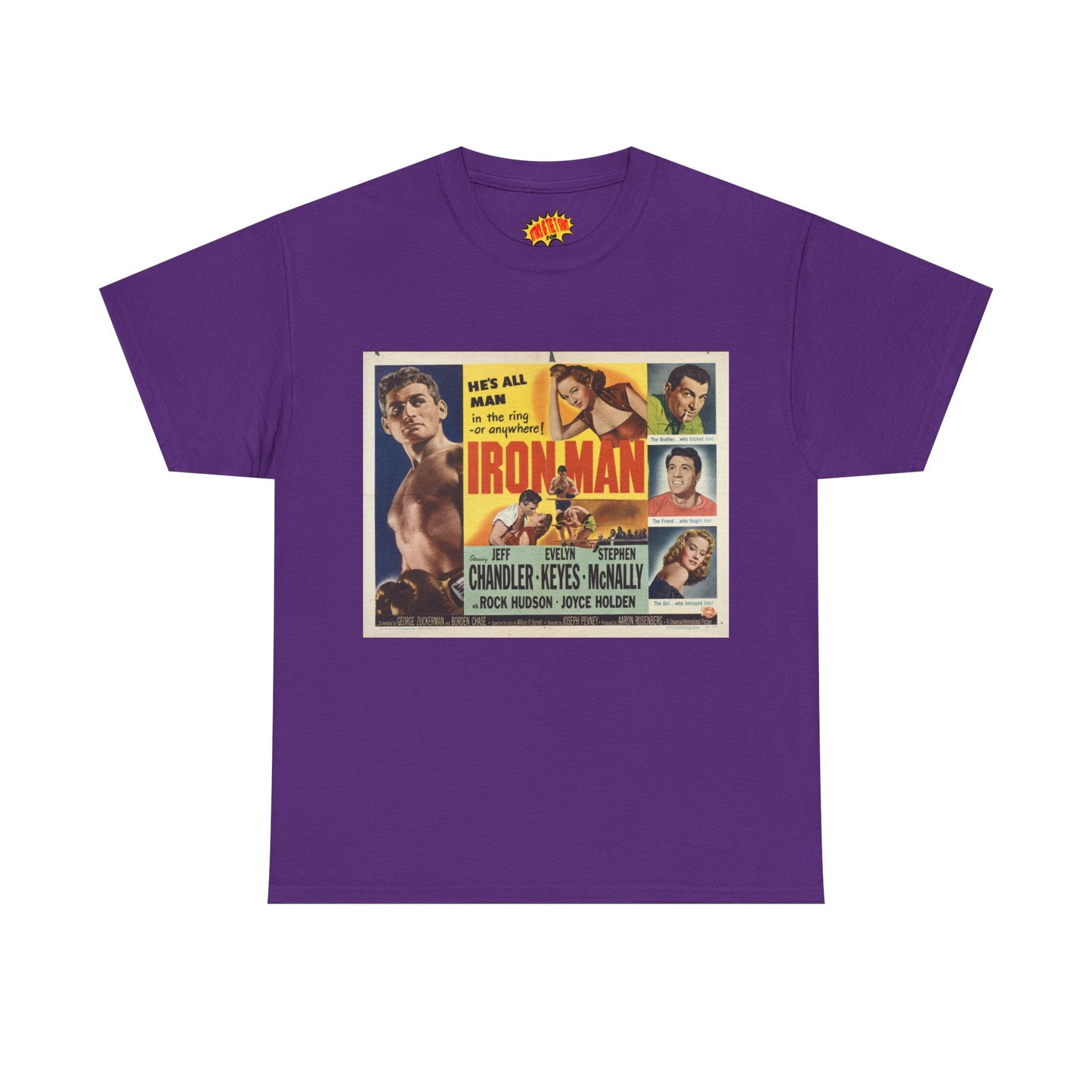 The Iron Man Movie Poster T-Shirt *Multiple Colors*