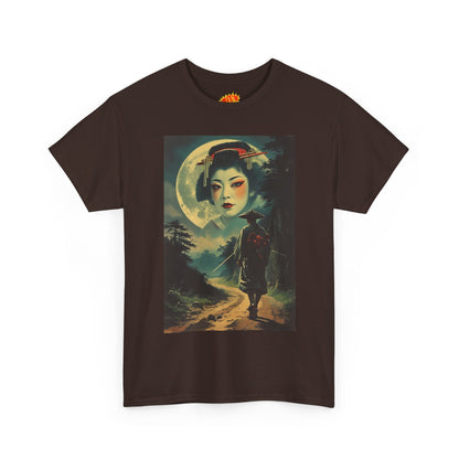 Night Traveller w/Full Moon Geisha T-Shirt