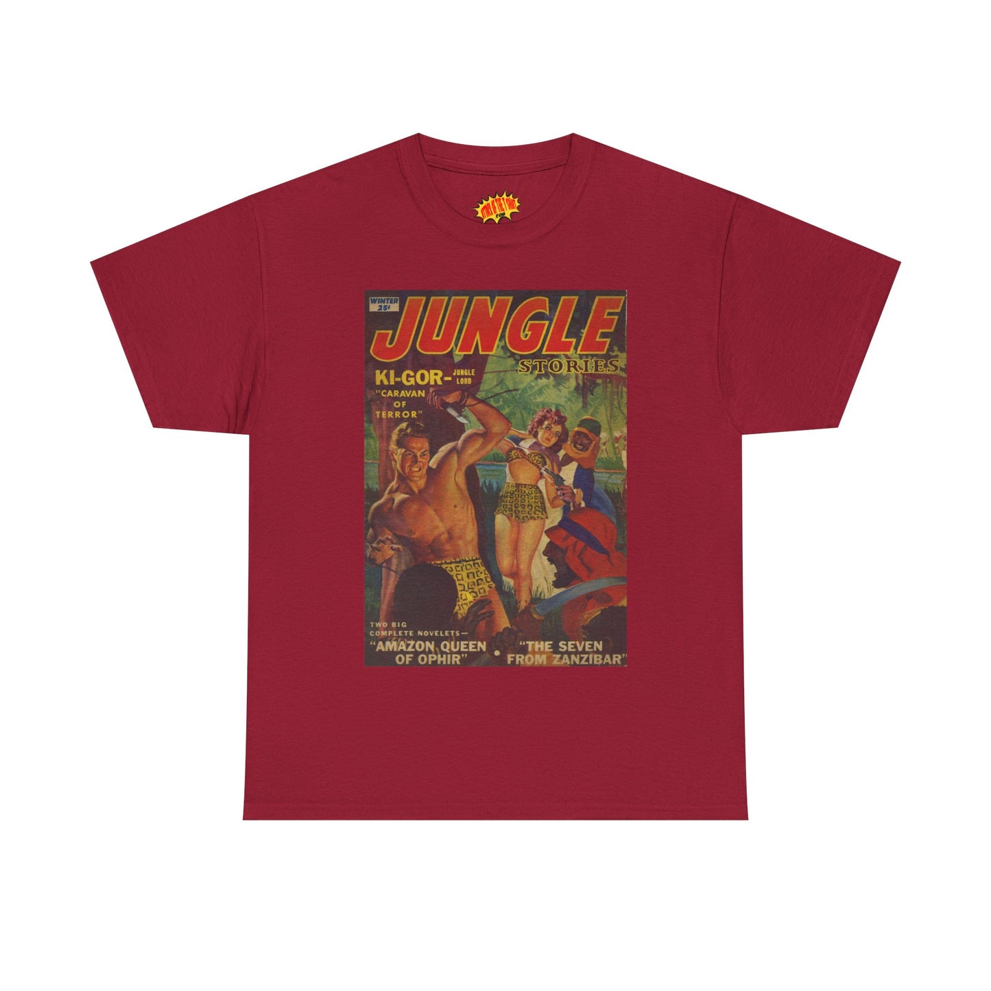 Jungle Stories Winter Comic Tee Shirt *Multiple Colors*