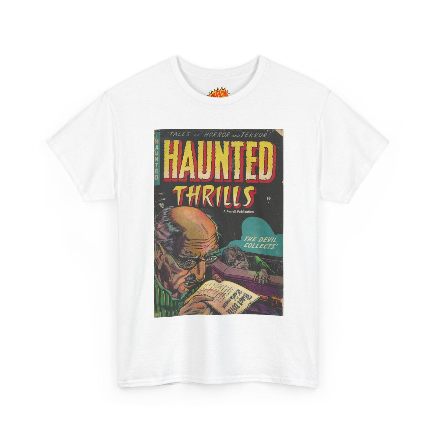 Haunted Thrills May - June Comic Tee Shirt *Multiple Colors*