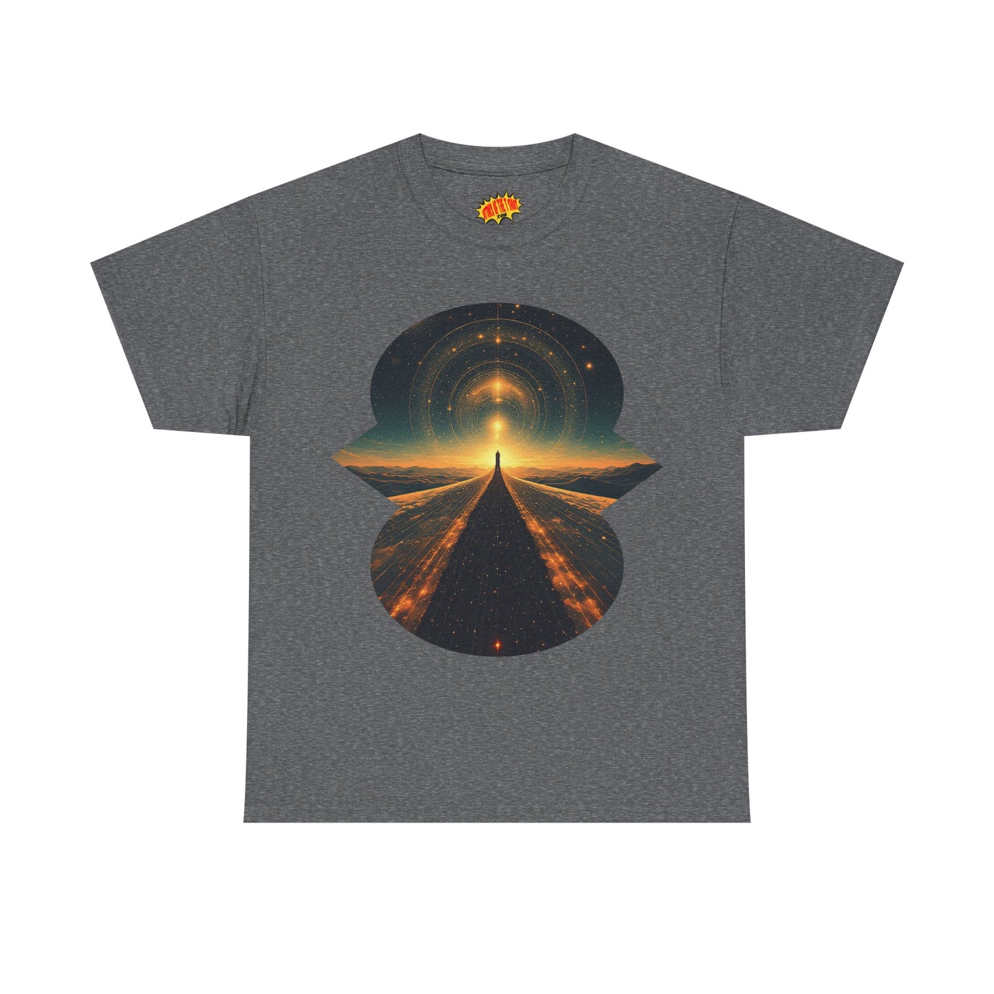 Cosmic Path Space Graphic Art Tee Shirt *Multiple Colors*