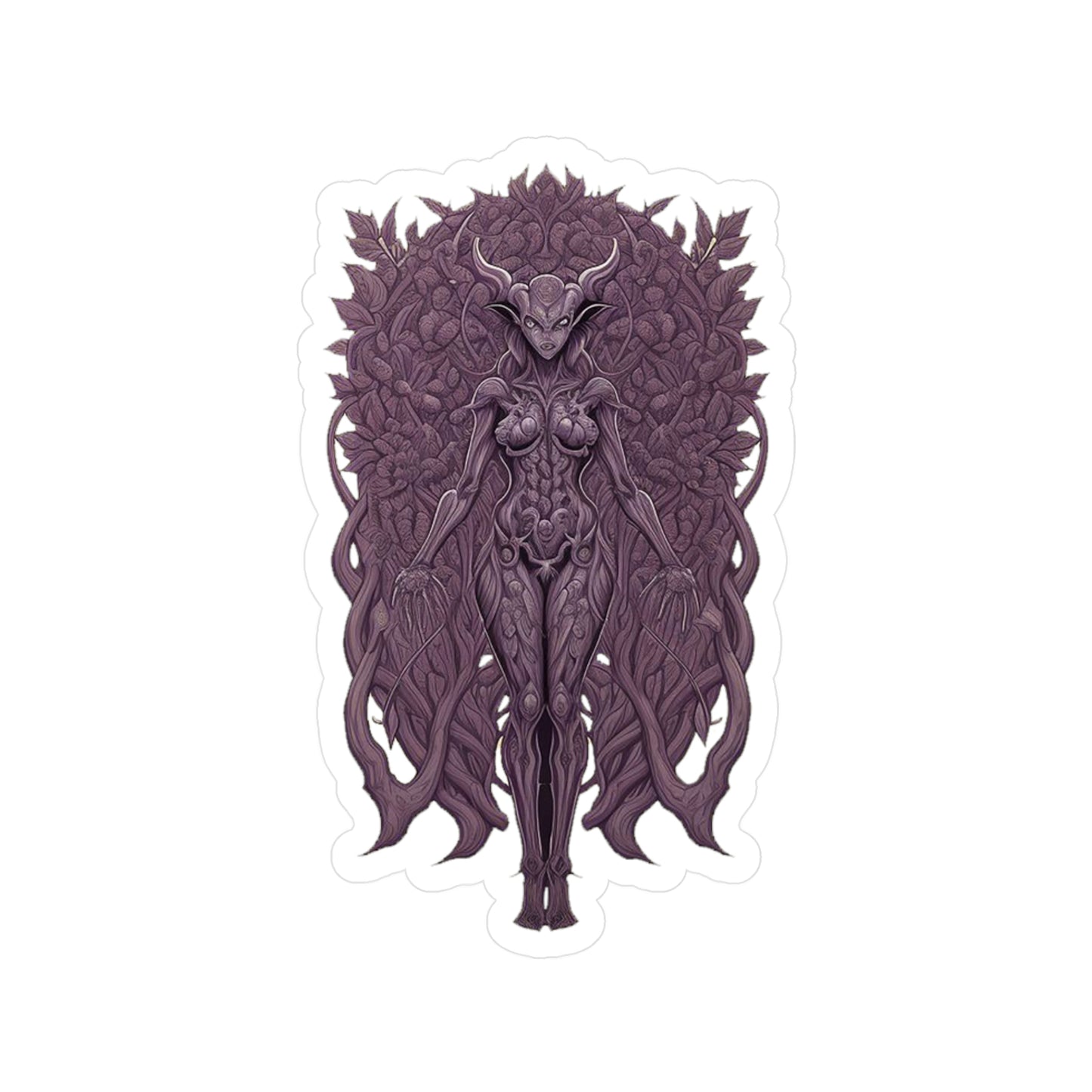 Succubus Dryad Durable Vinyl Decal Sticker