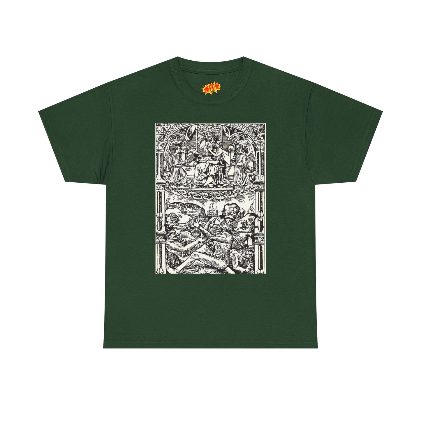 Good and Evil - Malleus Maleficarum, 1487. Heavy Cotton Tee *Many Sizes/Colors*