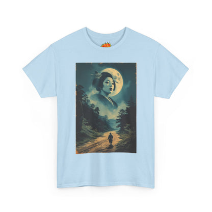Traveller w/Full Moon Cloud Woman T-Shirt