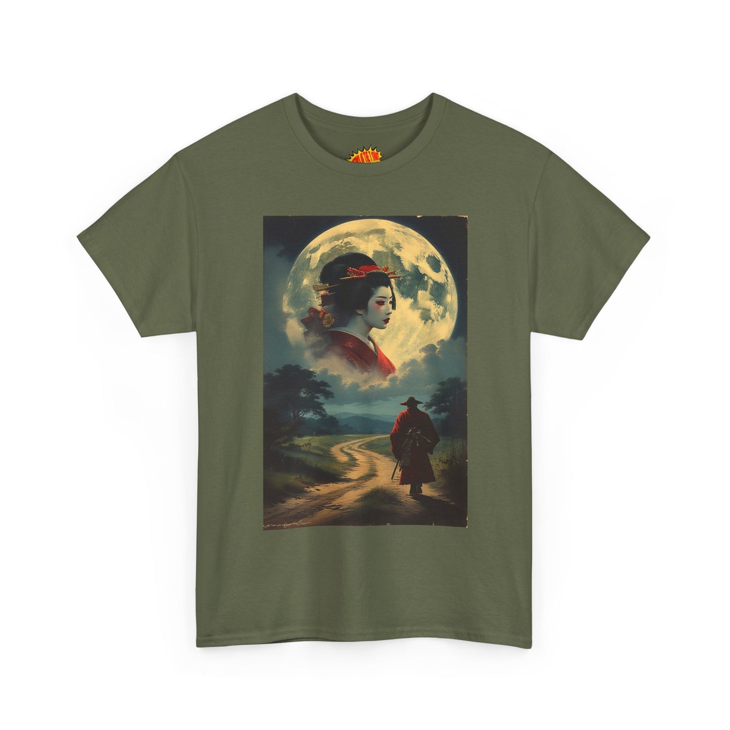 Traveller w/Full Moon Cloud Woman T-Shirt *Multiple Colors*