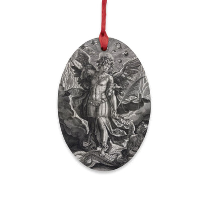 Copy of Archangel Michael Wooden Ornament