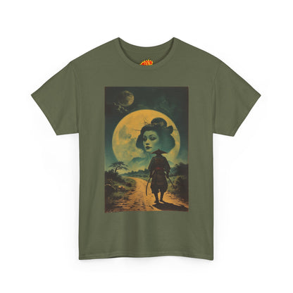 Samurai w/Double Moon Woman T-Shirt