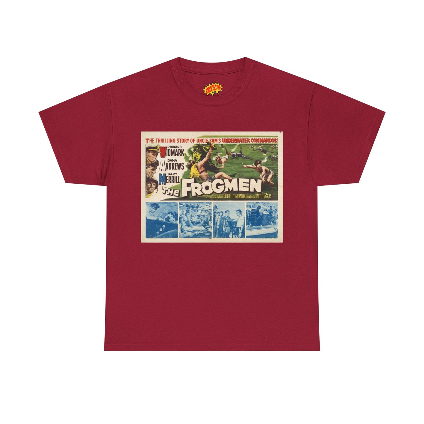 The Frogmen Movie Poster T-Shirt *Multiple Colors*