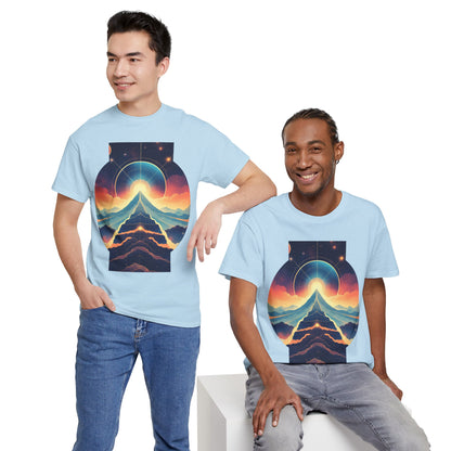 Cosmic Stairway Galaxy Graphic Art Tee Shirt