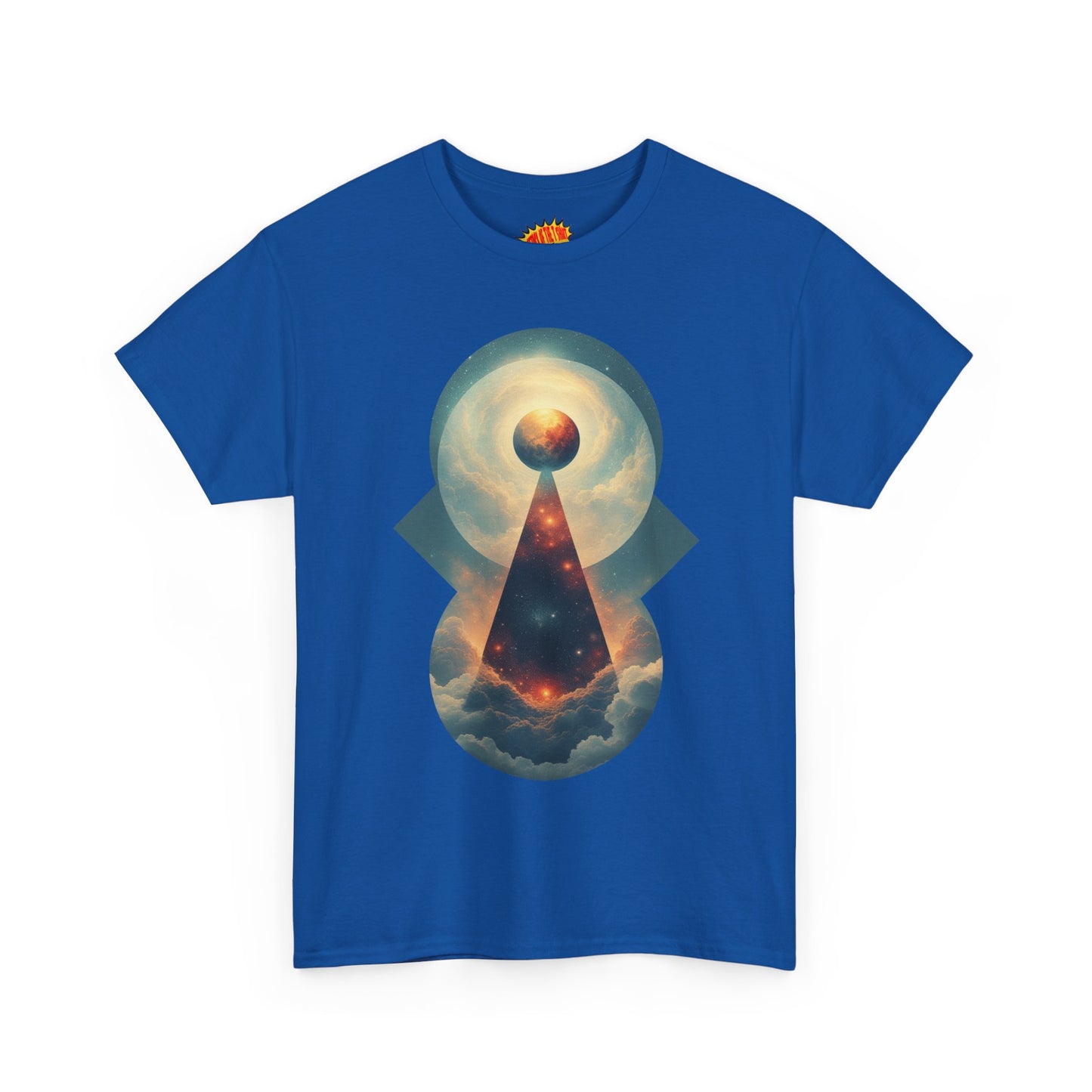 Geometric Galaxy Graphic Space Art Tee Shirt *Multiple Colors*