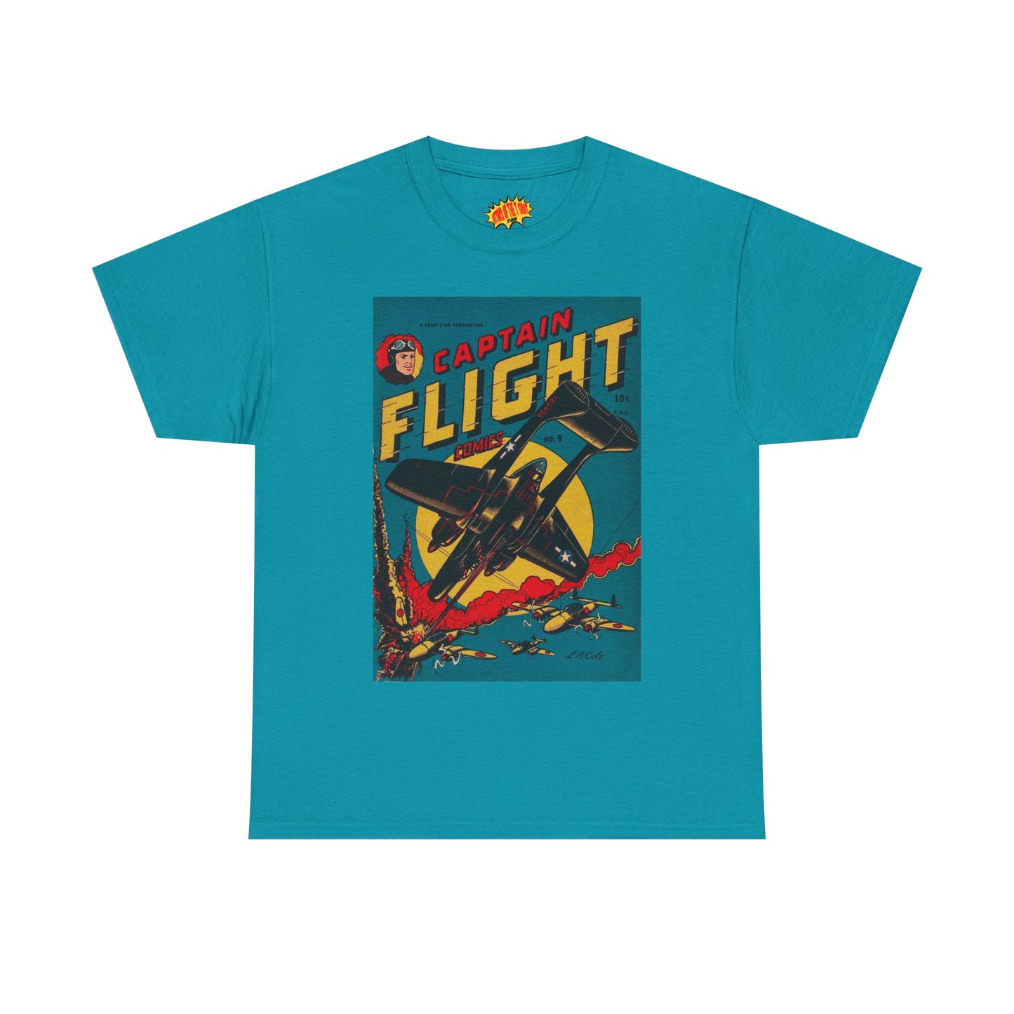 Captain Flight No. 9 Comic Tee Shirt *Multiple Colors*