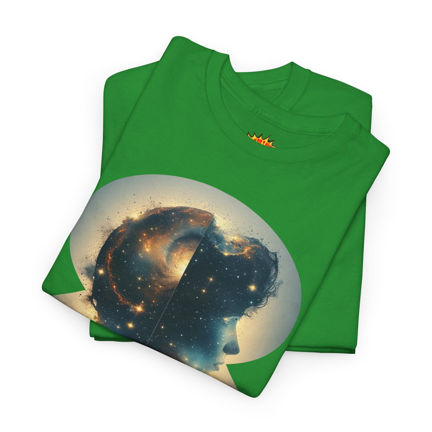 Cosmic Silhouette Galaxy Graphic Art Tee Shirt *Multiple Colors*