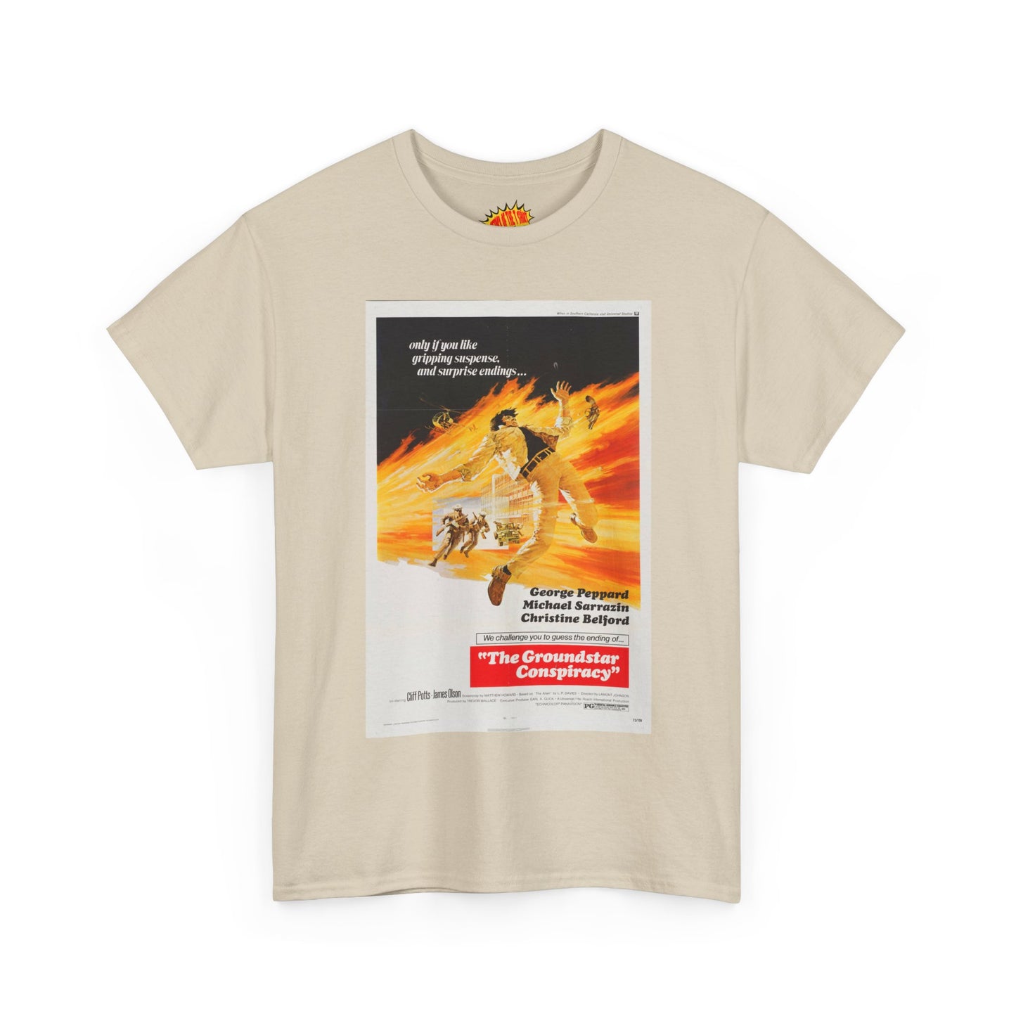 The Groundstar Conspiracy Movie Poster T-Shirt *Multiple Colors*
