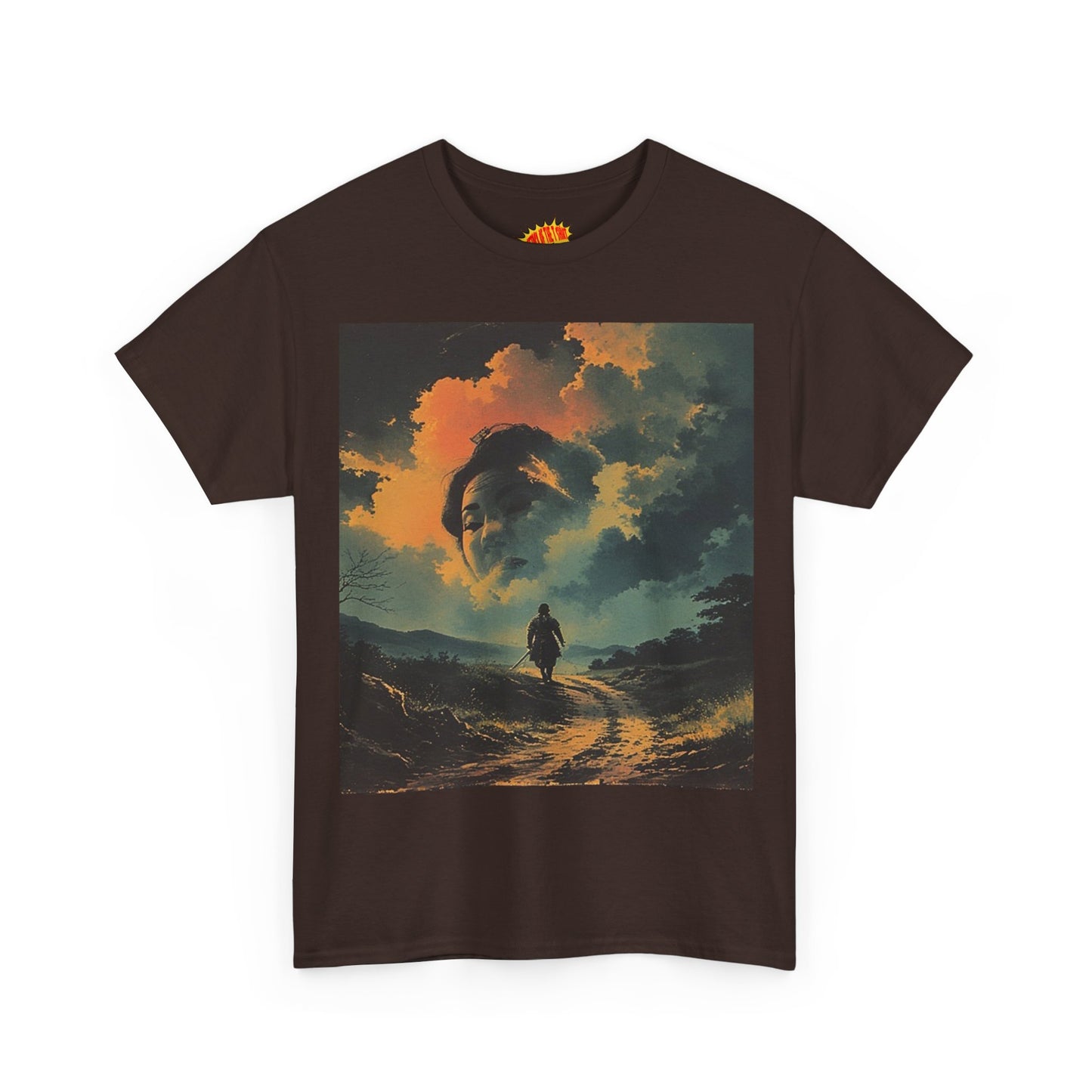Travelling Samurai w/Cloud Geisha T-Shirt *Multiple Colors*