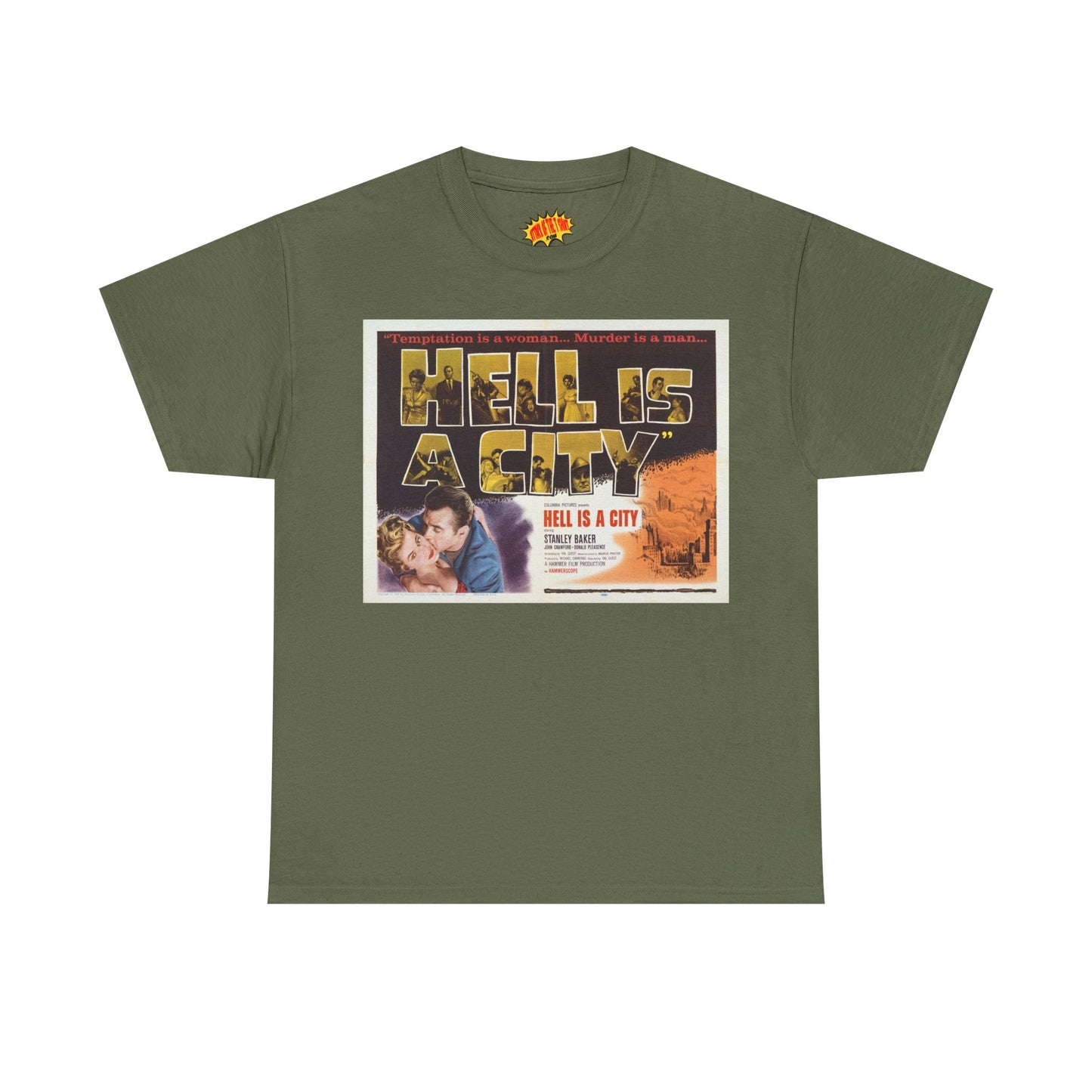 Hell is a City Movie Poster T-Shirt *Multiple Colors*