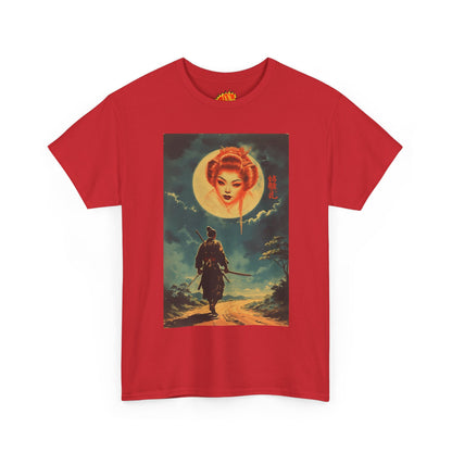Walking Samurai w/Blood Moon Woman T-Shirt