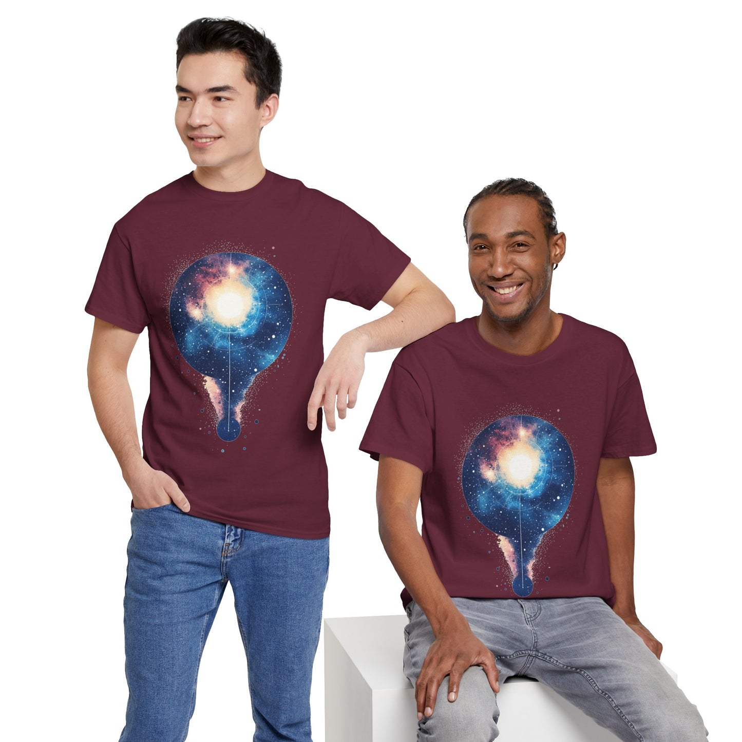 Star Galaxy Nebula Art Graphic Tee Shirt *Multiple Colors*
