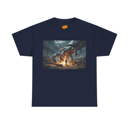 Anime Mech Factory w/Welder & Robot Hand T-Shirt