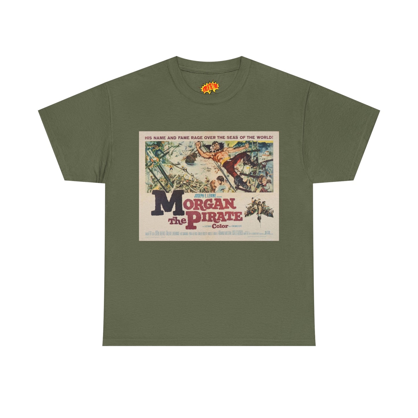 Morgan the Pirate Movie Poster T-Shirt *Multiple Colors*